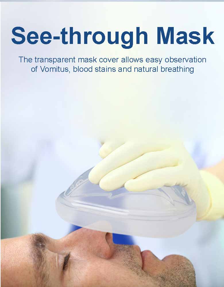 Silicone Anesthesia Mask