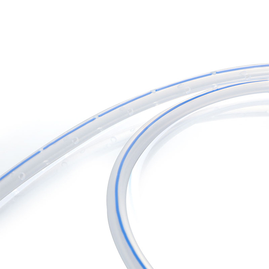 Tube de drainage perforé plat en silicone